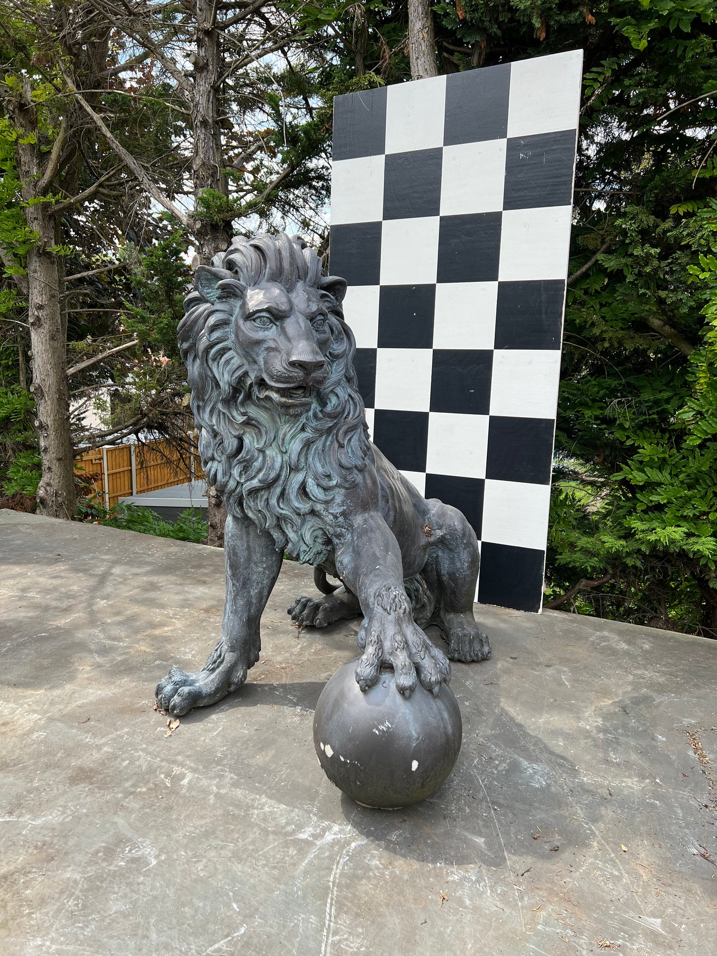 Lion Statue 2