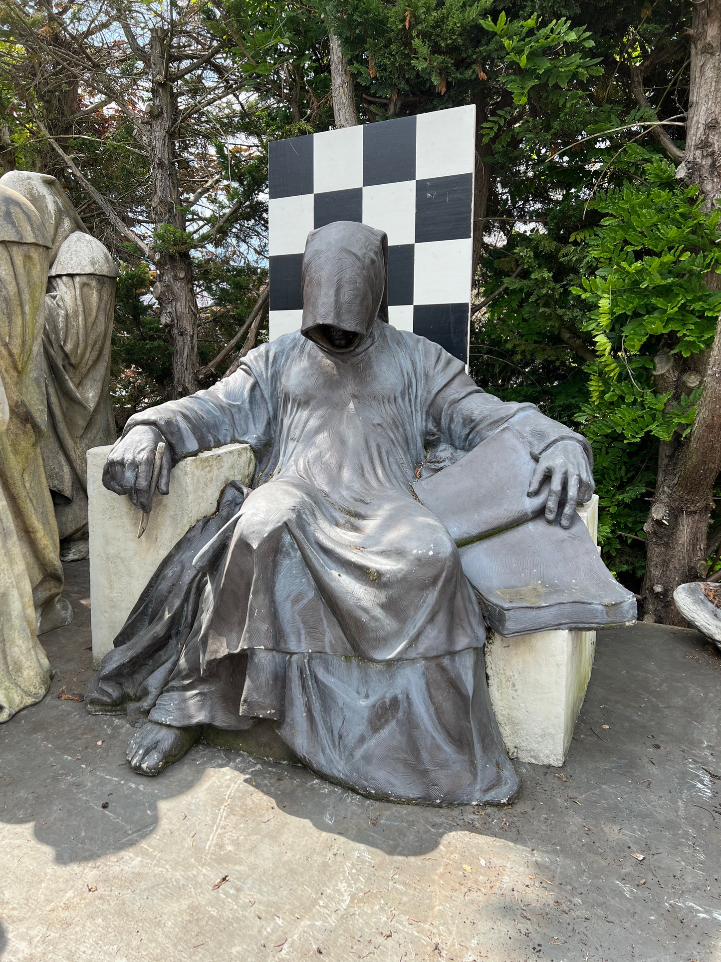 Sitting Down Monk